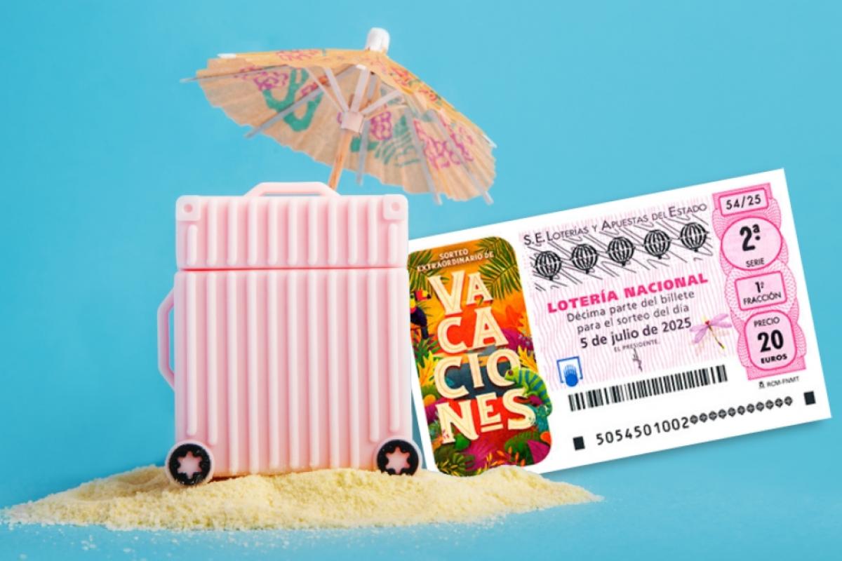 Premios del Sorteo Extraordinario de Vacaciones 2025 de Lotería Nacional.