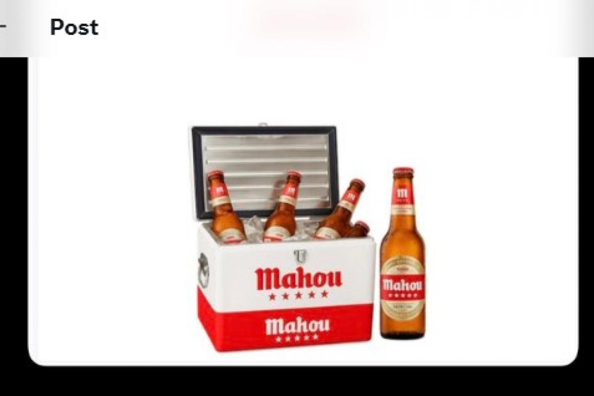El tuit de Mahou