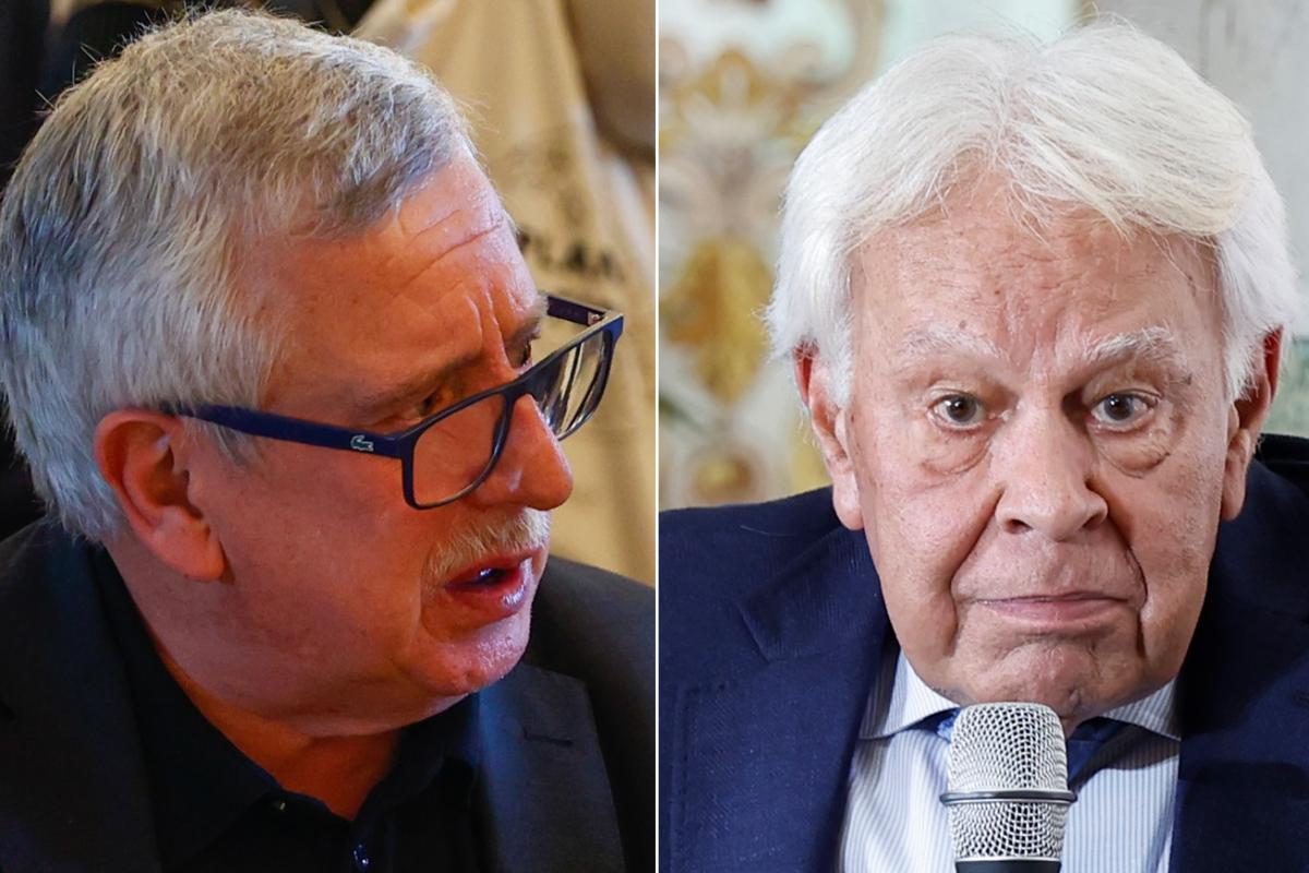 Gorka Landaburu y Felipe González