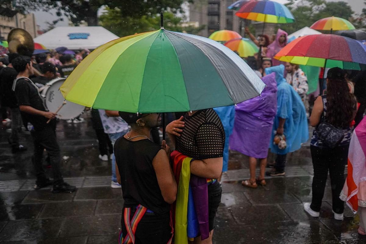 Imagen del desfile del Orgullo en San Salvador (El Salvador).