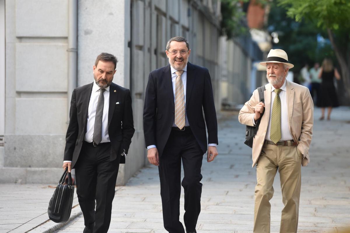 El empresario José Ruz llega al Tribunal Supremo a declarar por el ‘caso Koldo’, a 4 de julio de 2025, en Madrid (España).