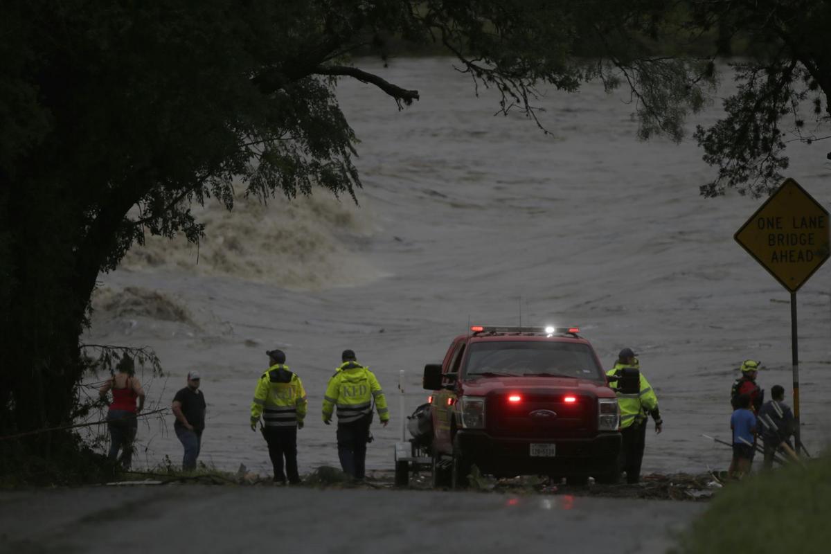 Crecida del río Guadalupe en Texas (EEUU)