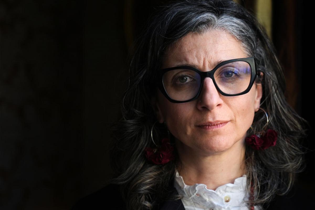 La relatora de la ONU para Palestinba, Francesca Albanese