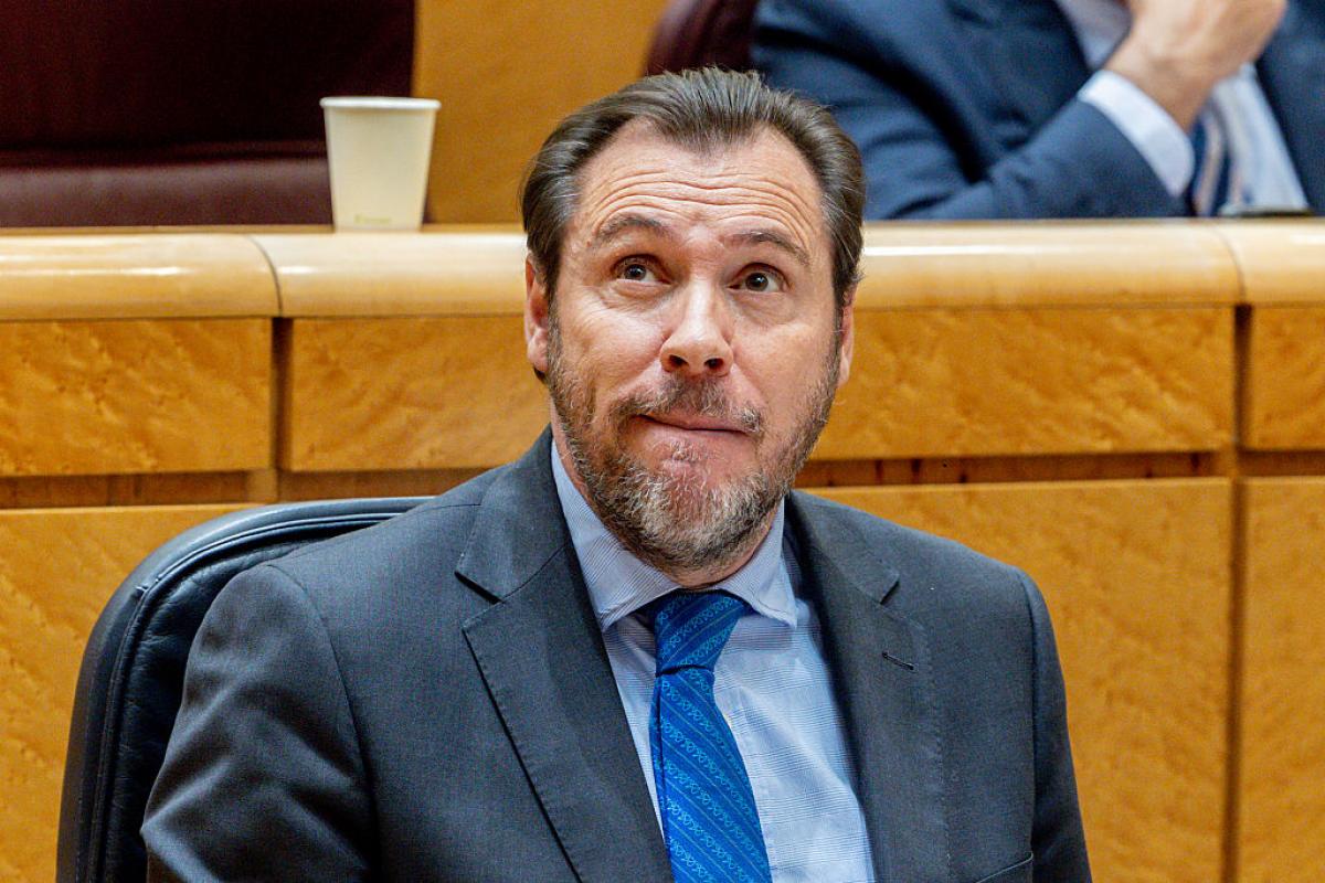 Óscar Puente, en el Senado en una imagen de archivo