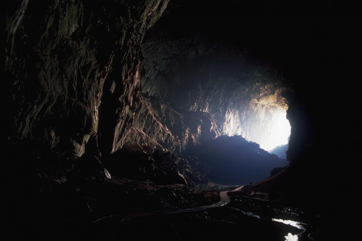 Una cueva, en una imagen de archivo.