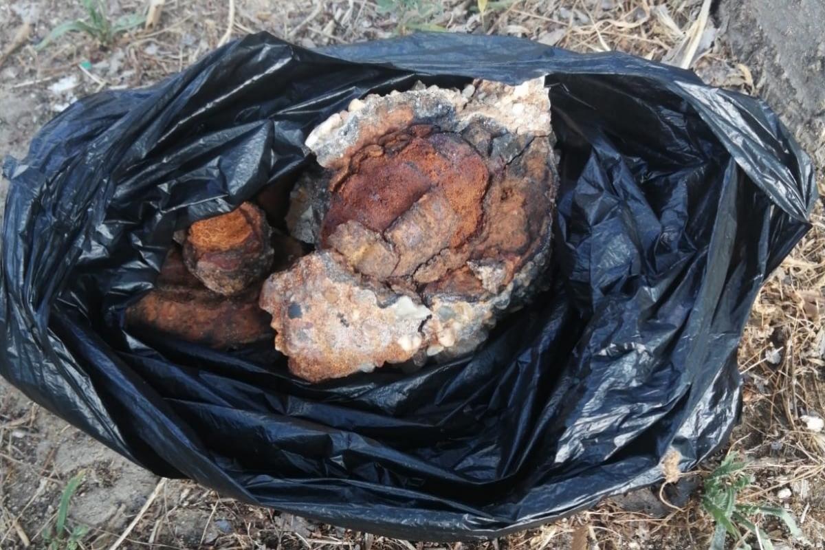 Estado en que se encontraba la granada cuando fue entregada a los TEDAX.