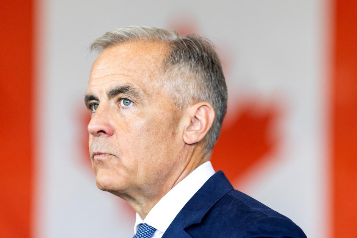 El primer ministro de Canadá, Mark Carney.
