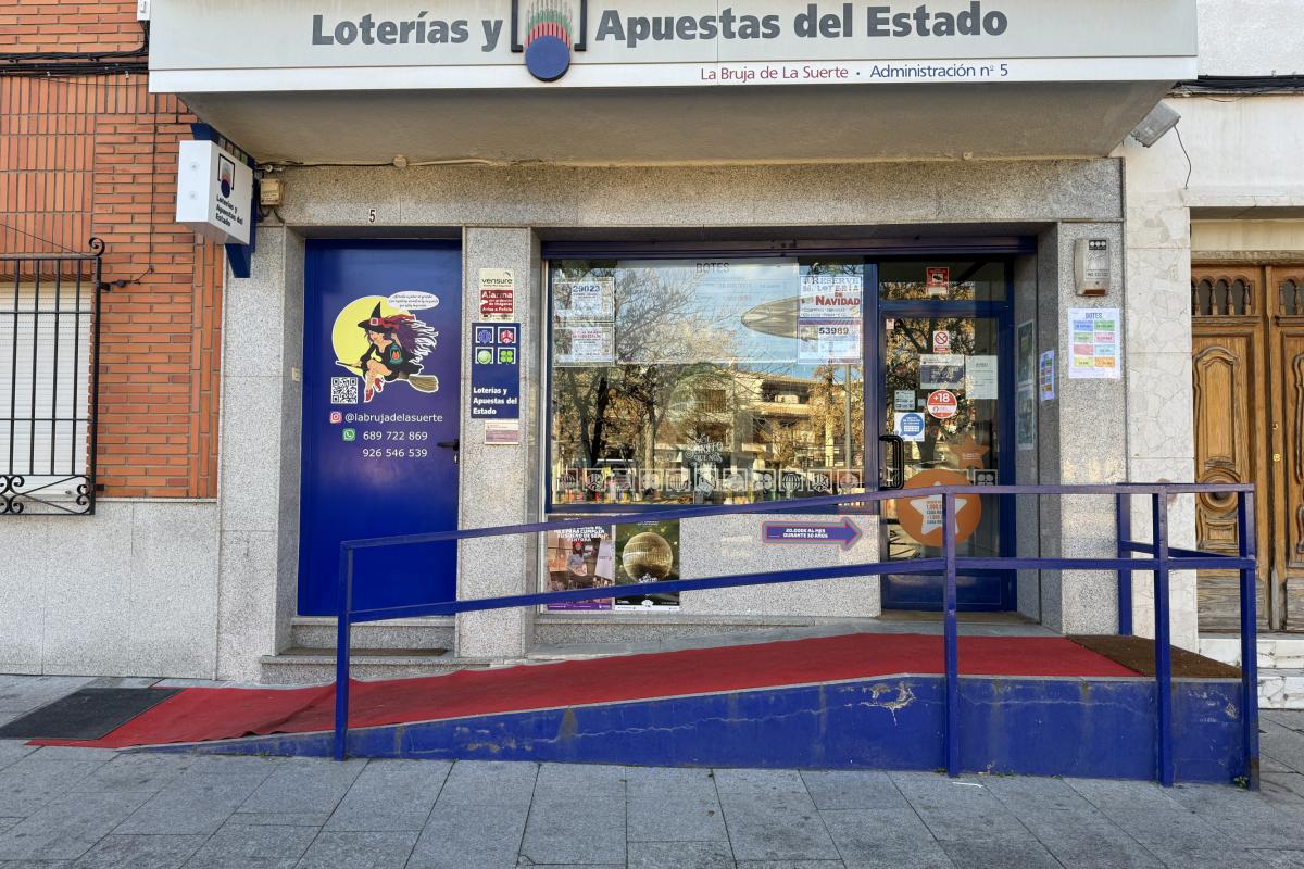 Una administración de Loterías y Apuestas del Estado, en una imagen de archivo.