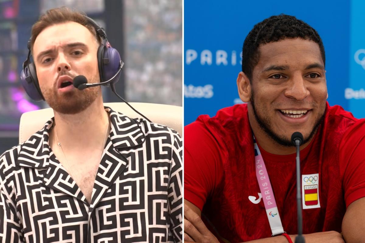 Fotomontaje de Ibai Llanos y Reyes Pla