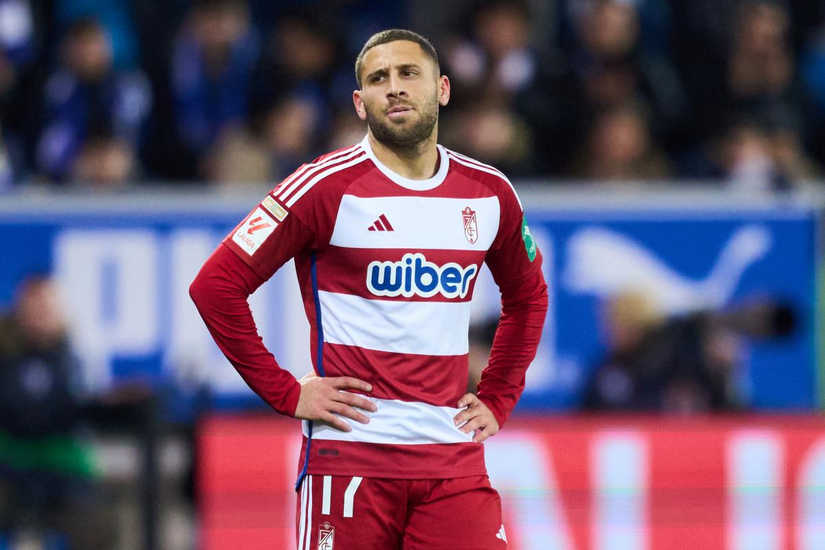 Shon Weissman, vistiendo los colores del Granada, en una imagen de archivo.