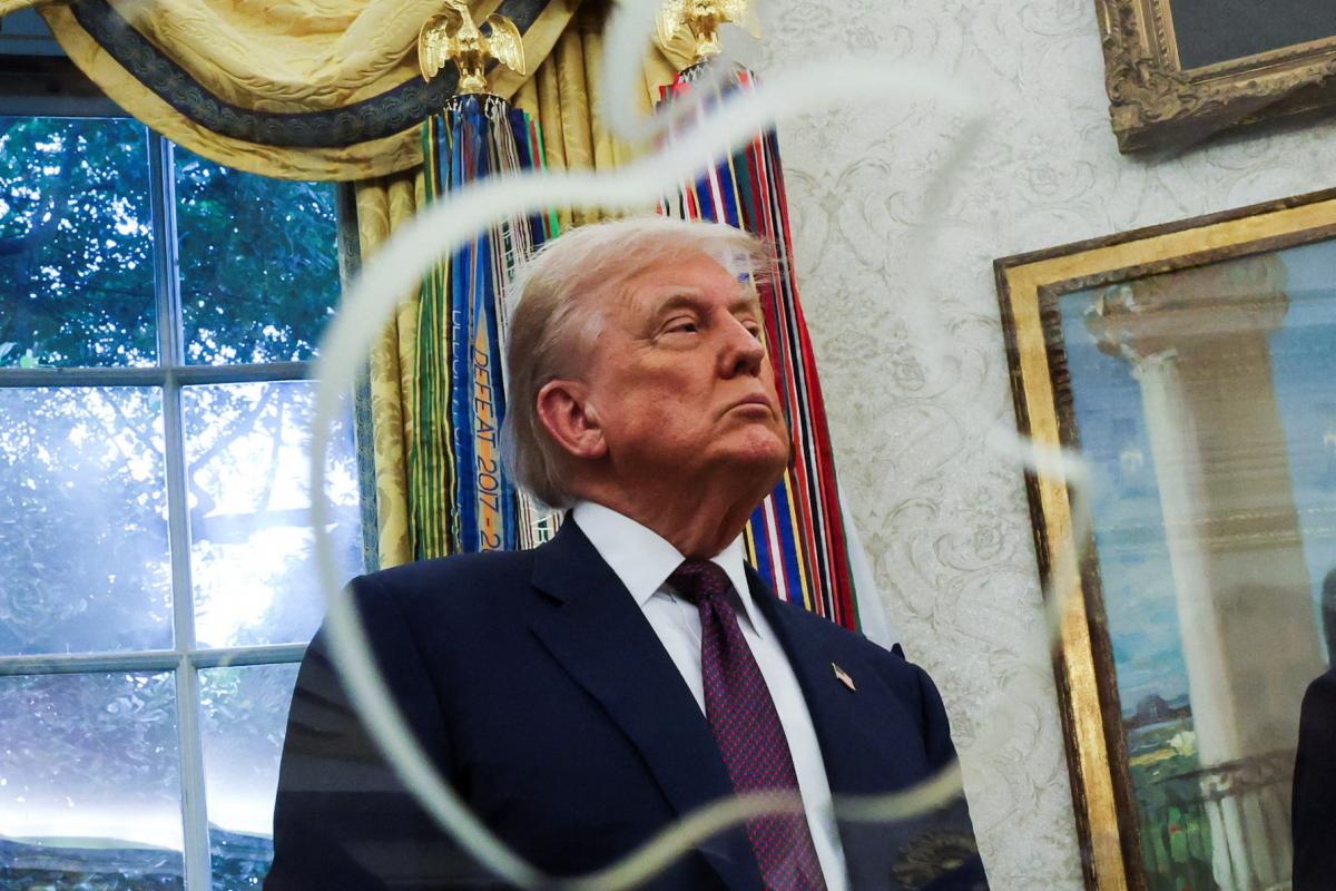 El presidente de Estados Unidos, Donald Trump