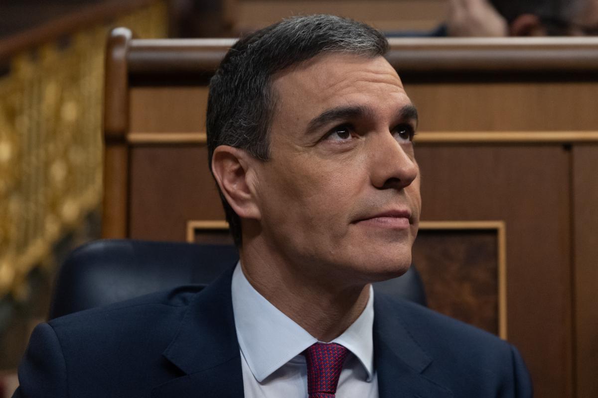El presidente del Gobierno, Pedro Sánchez, en el Congreso, en una foto de archivo.