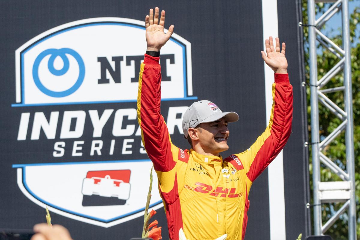 El piloto español Àlex Palou, del equipo Chip Ganassi