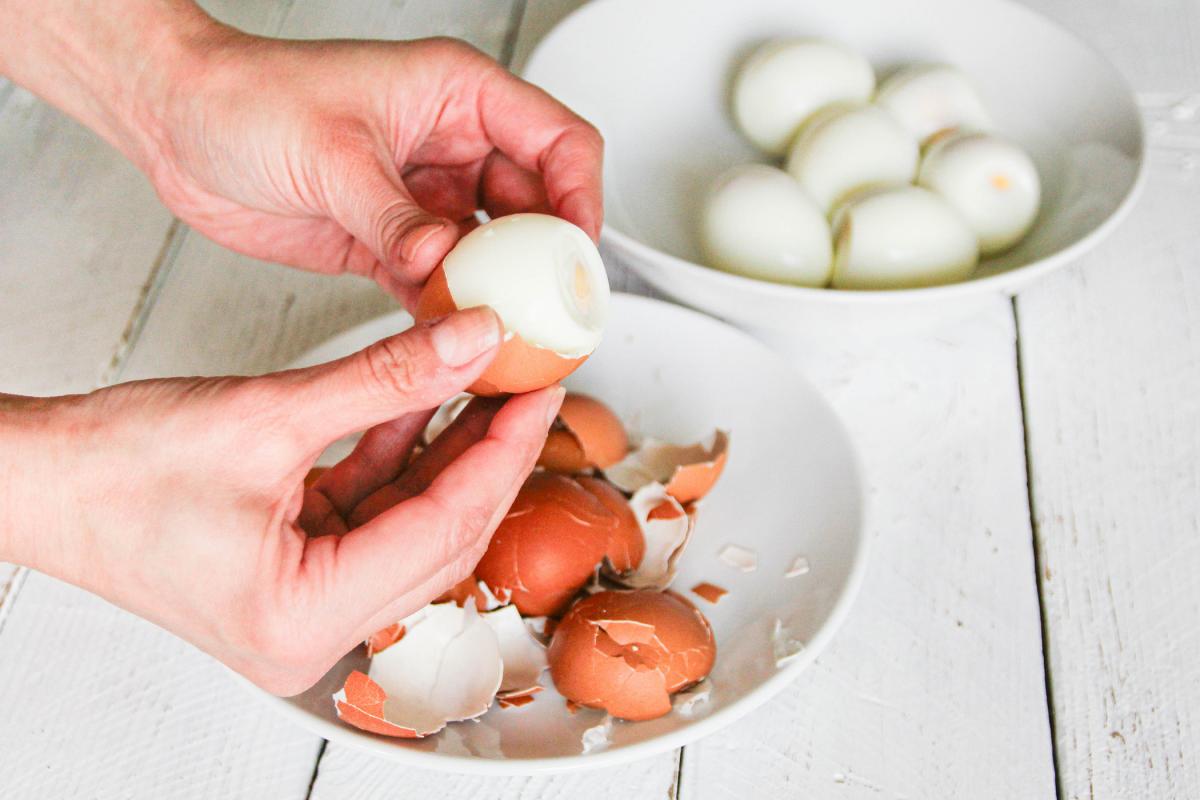 Huevos cocidos, en una imagen de archivo