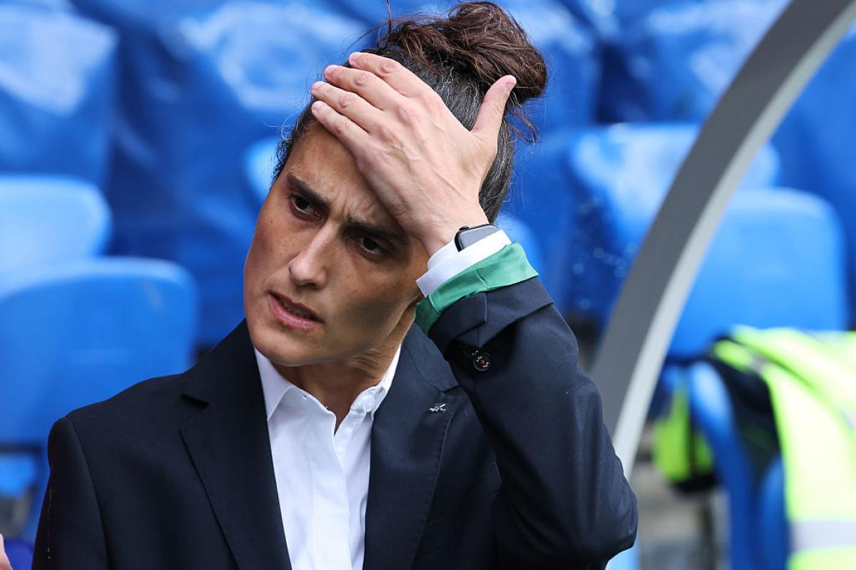 La seleccionadora española, Montse Tomé.