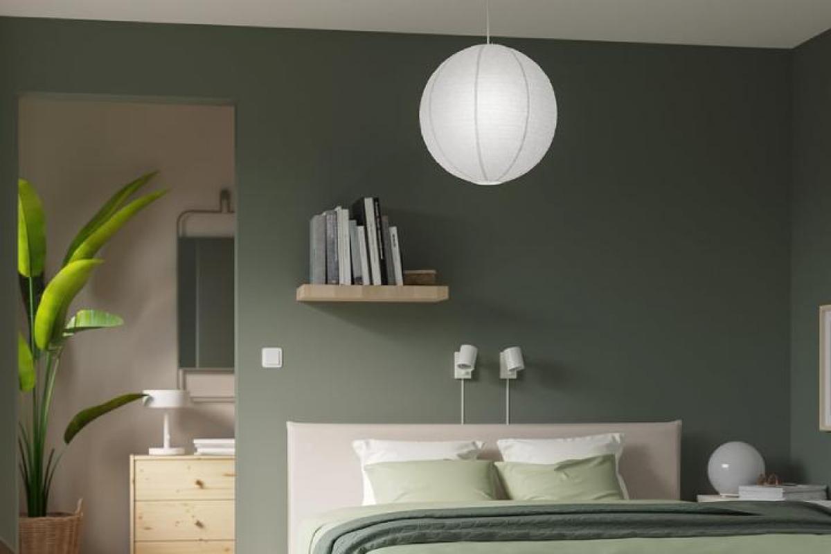 lampara barata ikea papel de arroz