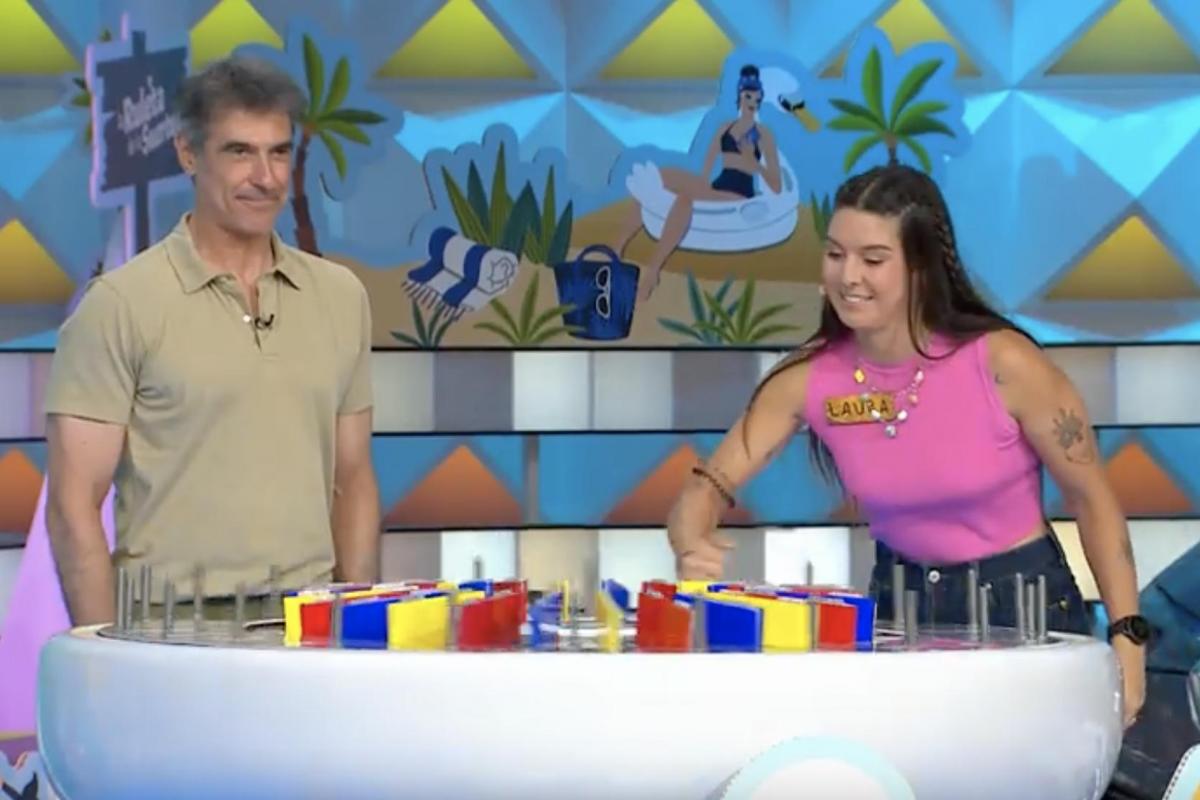Un momento de 'La ruleta de la suerte' del 14 de agosto de 2025.
