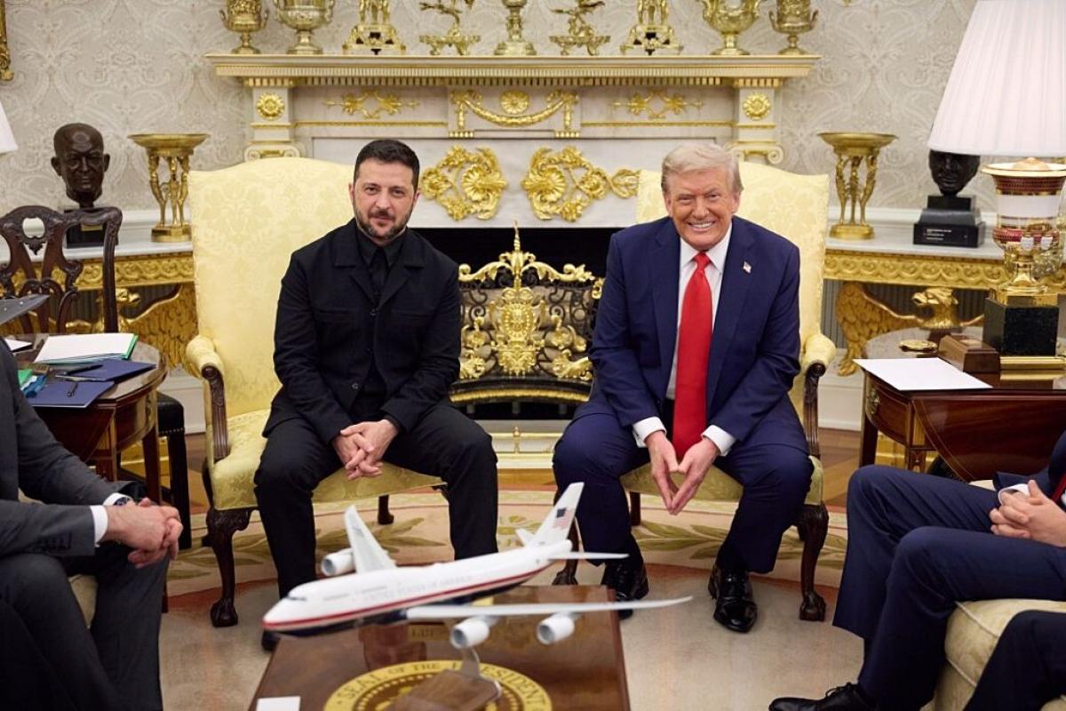 Trump y Zelenski, el 18 de agosto de 2025 en la Casa Blanca.