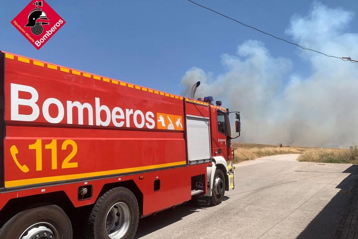 Imagen de archivo de un camión del Consorcio Provincial de Bomberos de Alicante