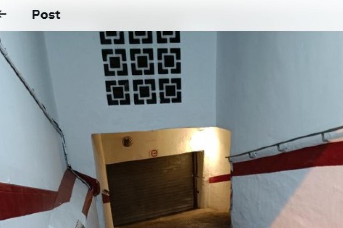 El garaje que se ha encontrado el usuario @SantiLiebanaR