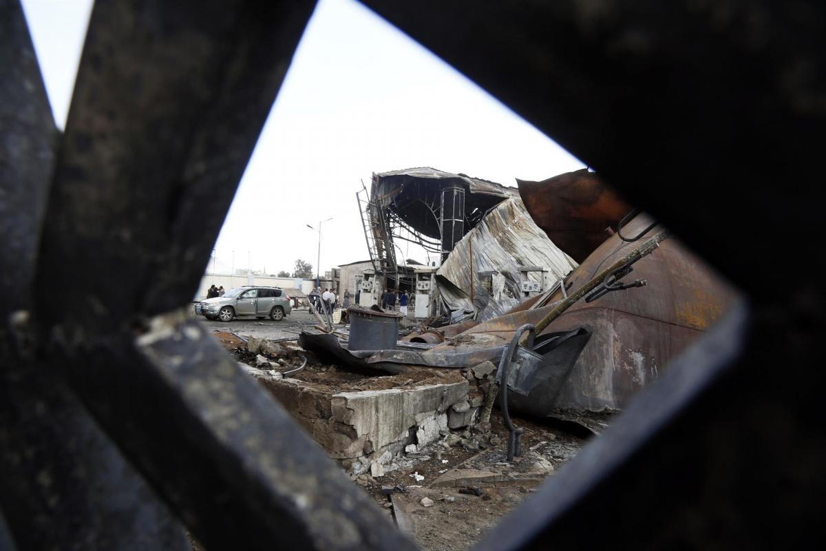 Un ataque israelí en Yemen, en una imagen de archivo.