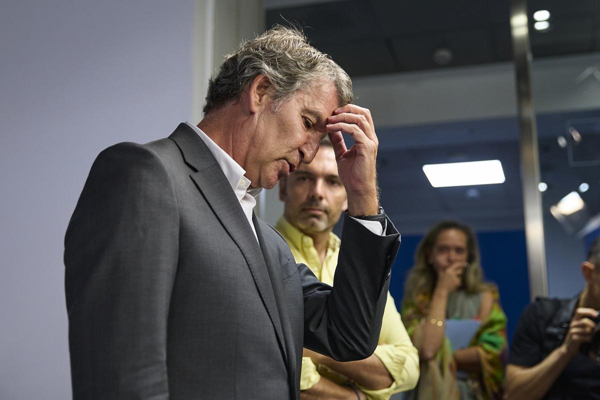 El líder del PP, Alberto Núñez Feijóo.
