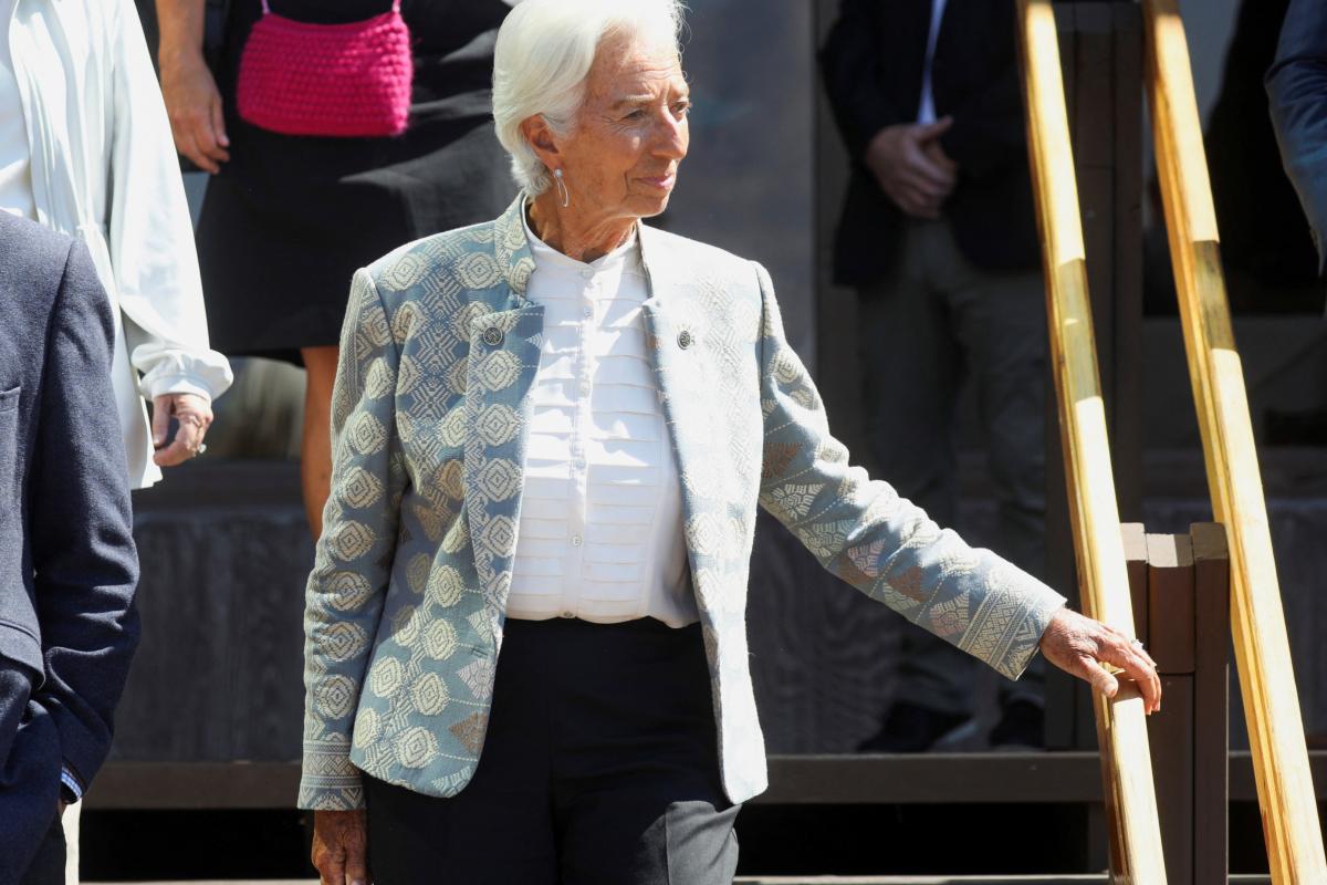Christine Lagarde, presidenta del Banco Central Europeo (BCE), en una imagen de archivo.