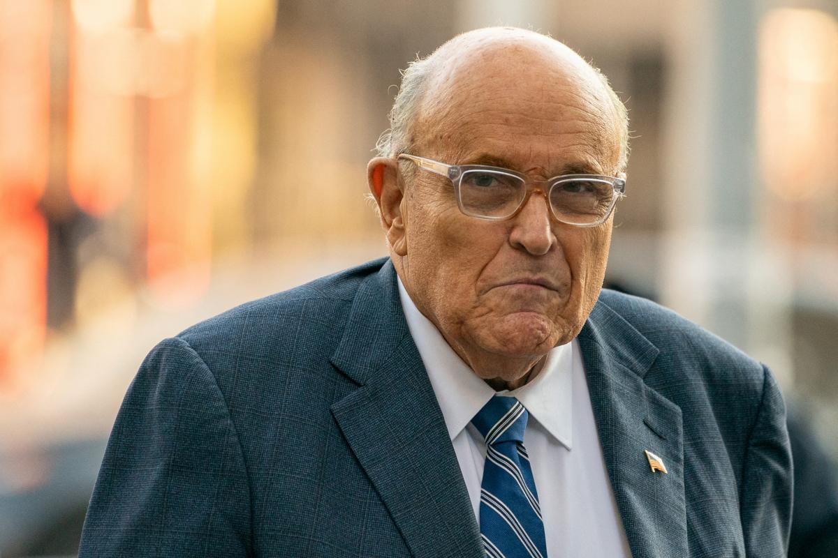Rudy Giuliani, exalcalde de Nueva York y político republicano.