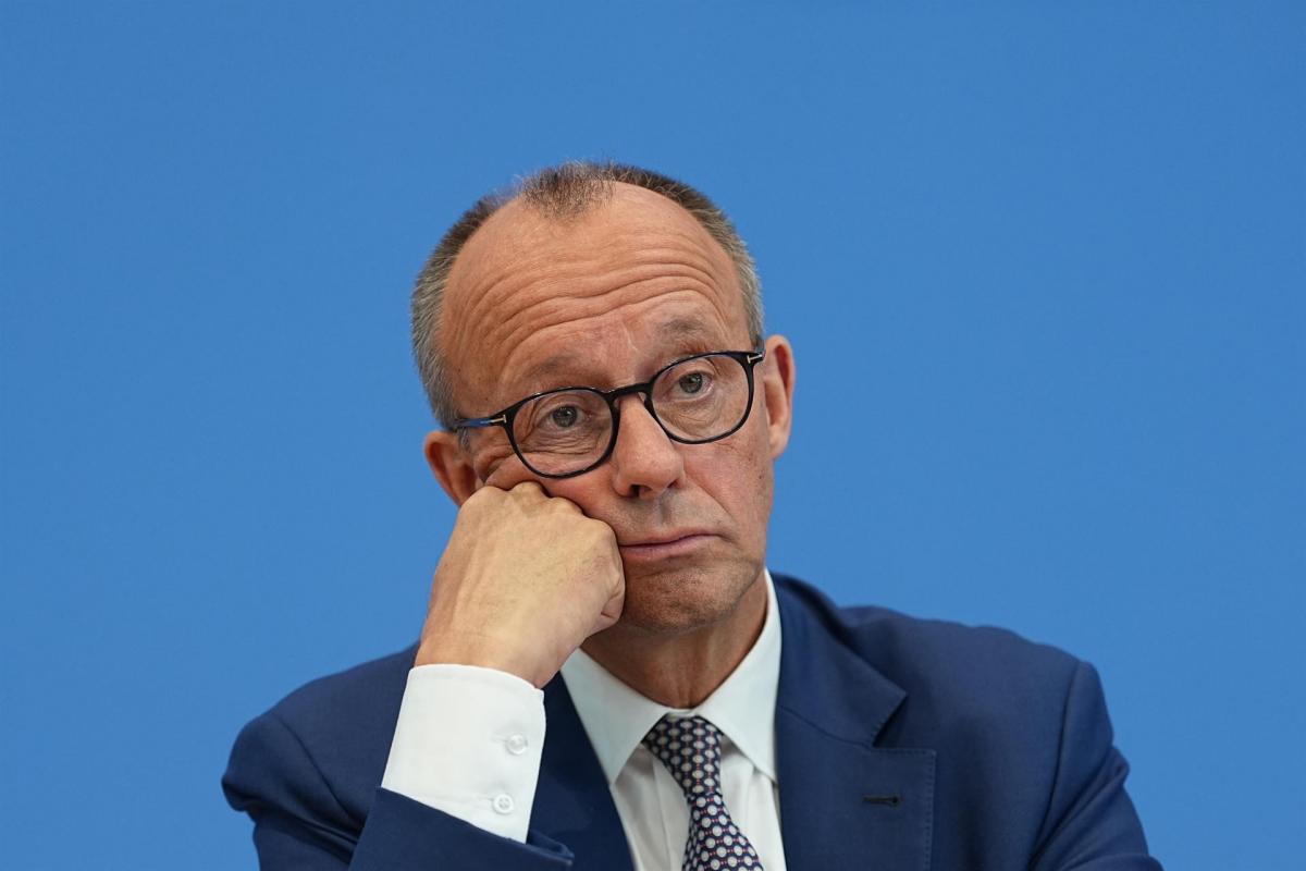 El canciller alemán Friedrich Merz.