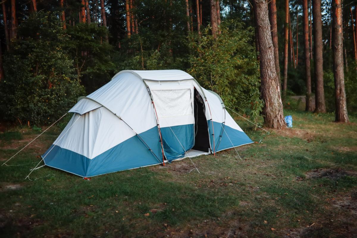 Una tienda de campaña, en una imagen de archivo