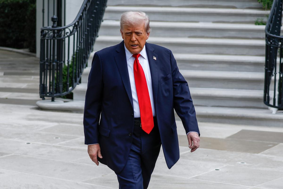 El presidente de EEUU, Donald Trump, en una imagen de archivo.