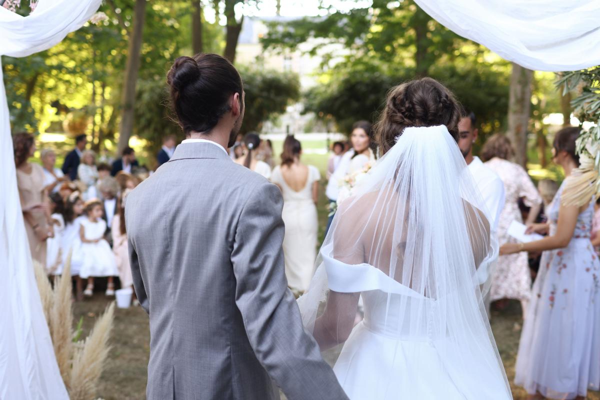 Imagen de archivo de una boda.