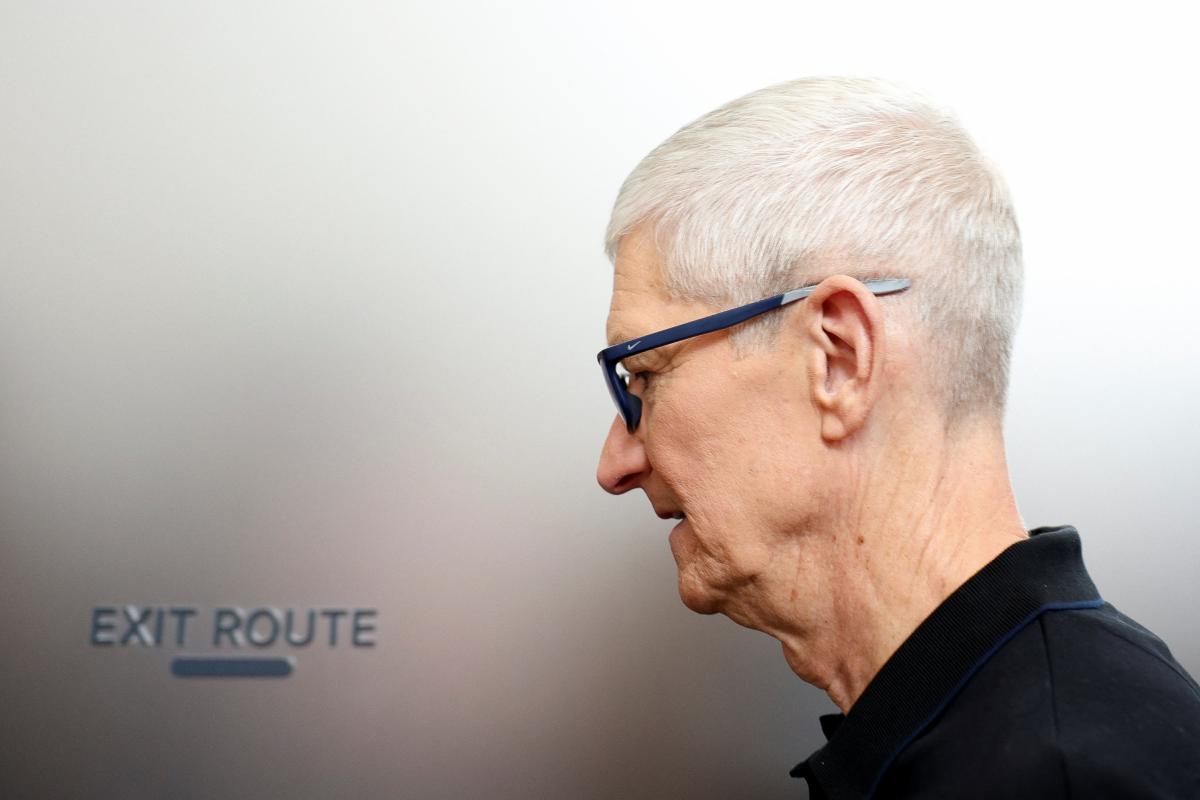 Foto de archivo de Tim Cook, CEO de Apple, en el Apple Event de este 9 de septiembre.