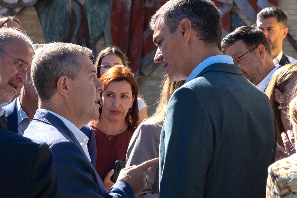 Pedro Sánchez y Emiliano García-Page, este jueves 11 de septiembre, en Cuenca.