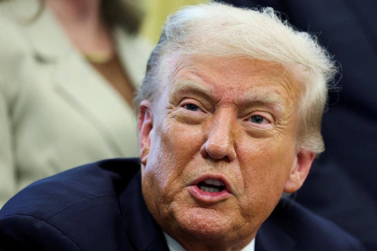 El presidente de EEUU, Donald Trump, en el Despacho Oval de la Casa Blanca.