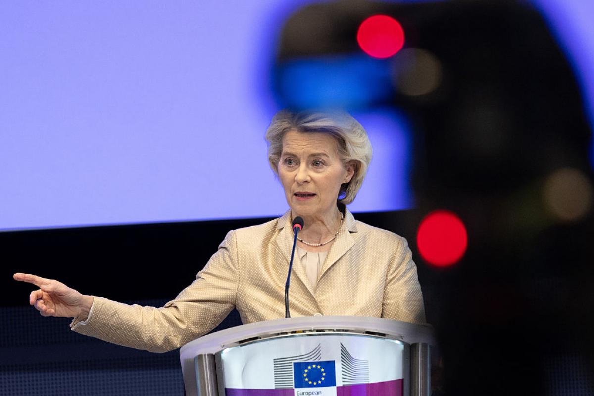 Ursula von der Leyen, presidenta de la Comisión Europea