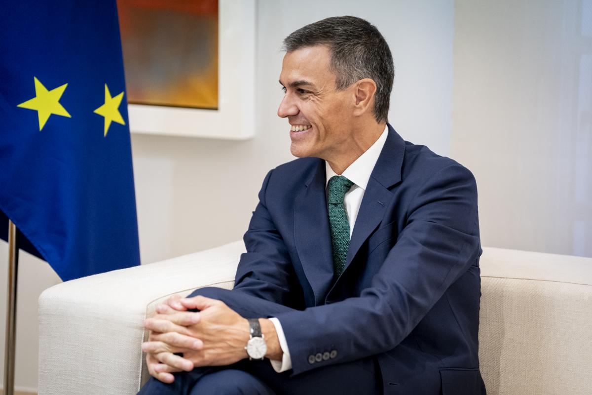 Foto del pasado 18 de septiembre de Pedro Sánchez.
