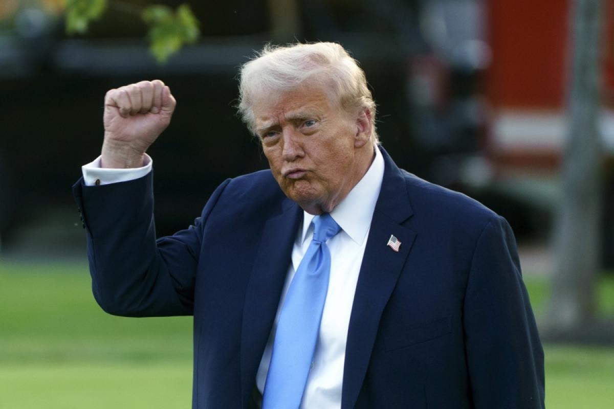 Donald Trump, en su camino a la ONU