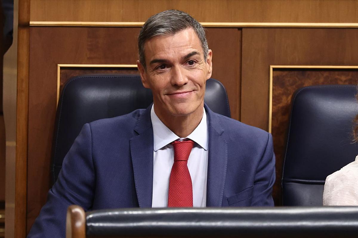 El presidente del Gobierno, Pedro Sánchez, en una imagen de archivo en el Congreso.