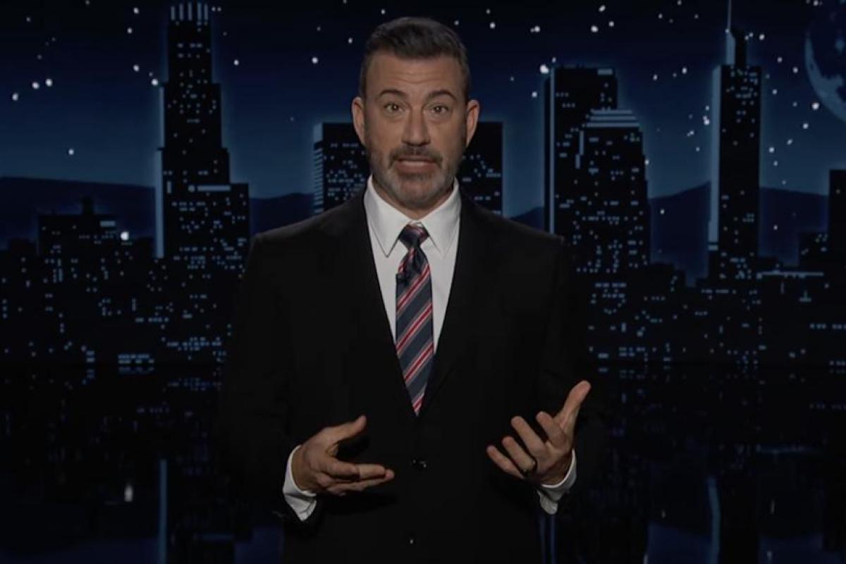 Jimmy Kimmel, en el primer programa después de su suspensión.
