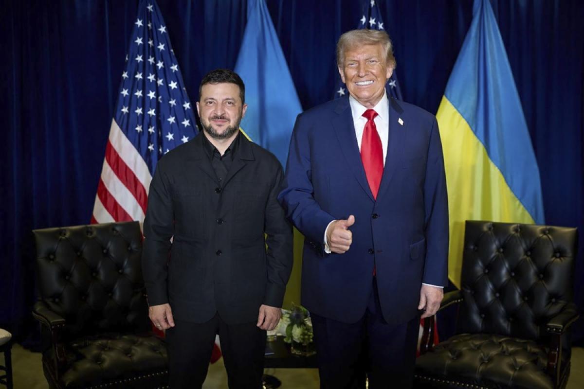 Zelenski y Trump posan ante su reunión este martes en Nueva York