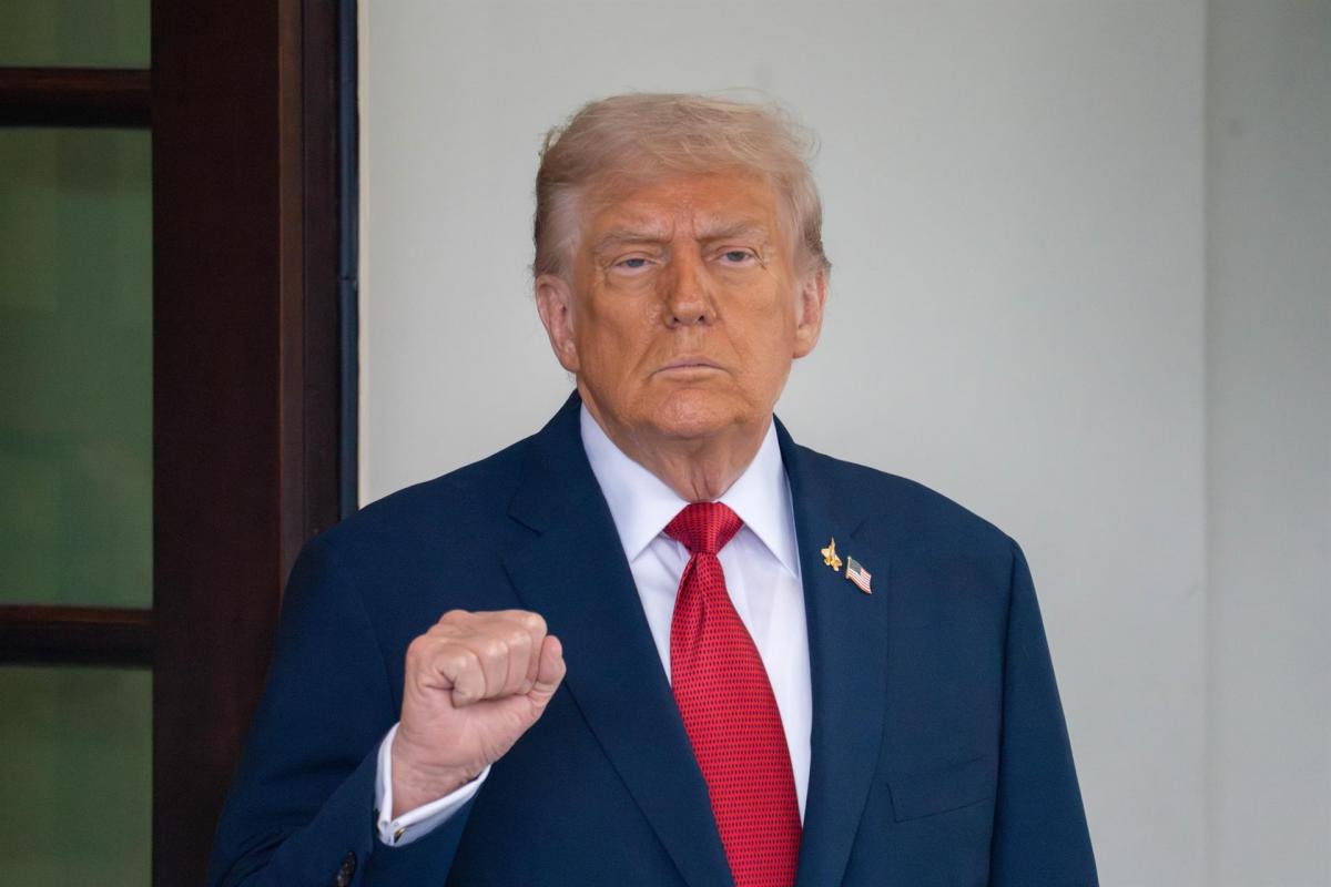 El presidente de Estados Unidos, Donald Trump