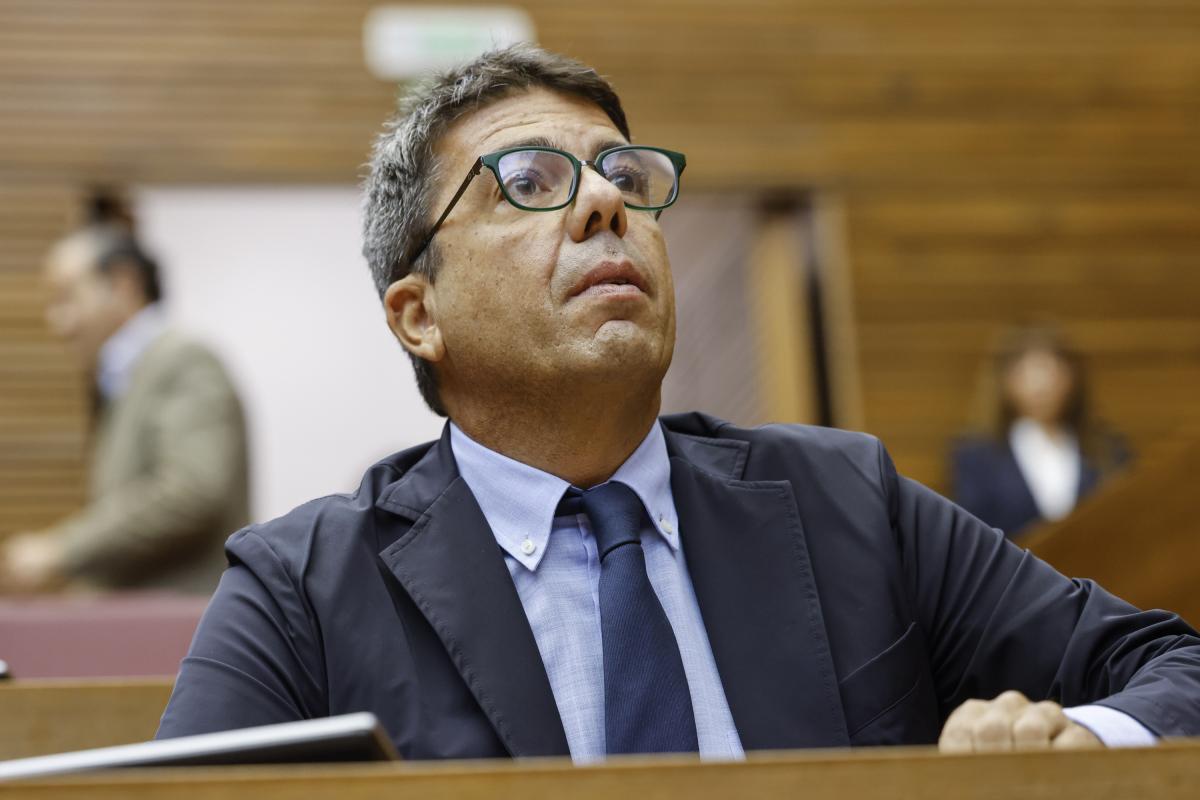 El president de la Generalitat Valenciana, Carlos Mazon, en una imagen de archivo.