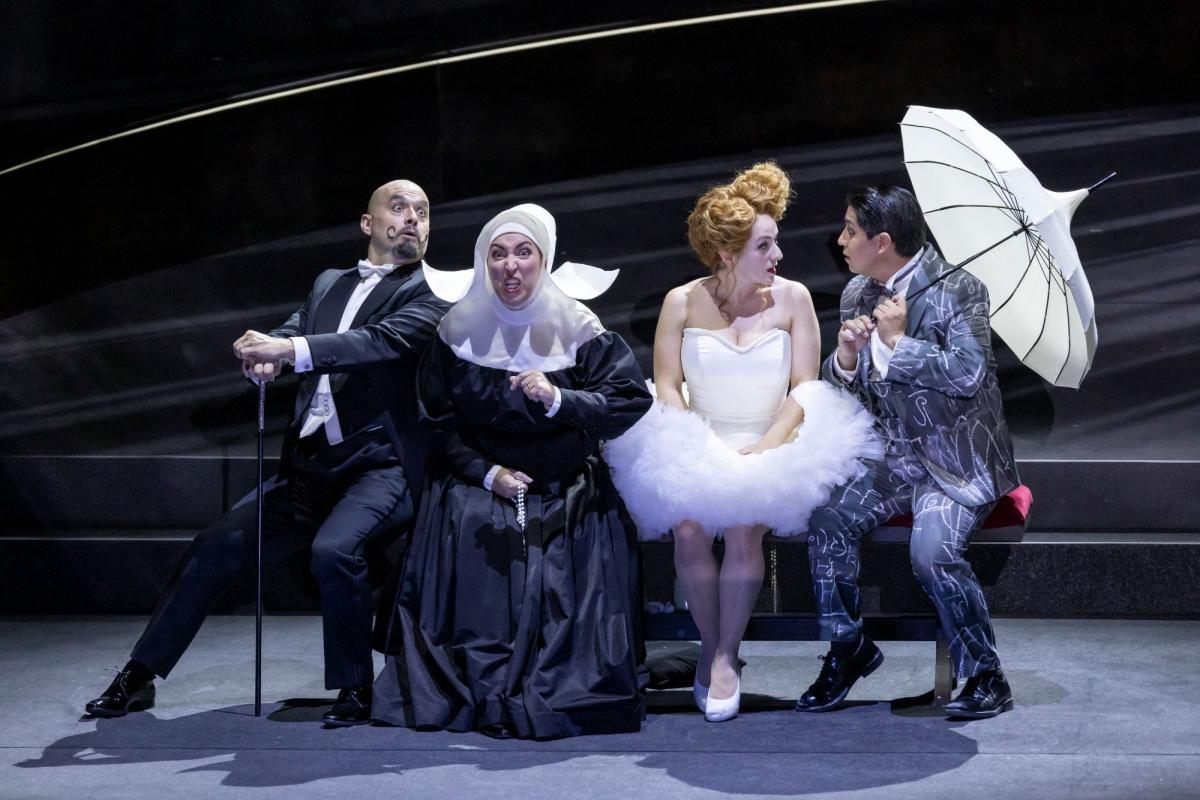 Parte del elenco de 'Faust'.