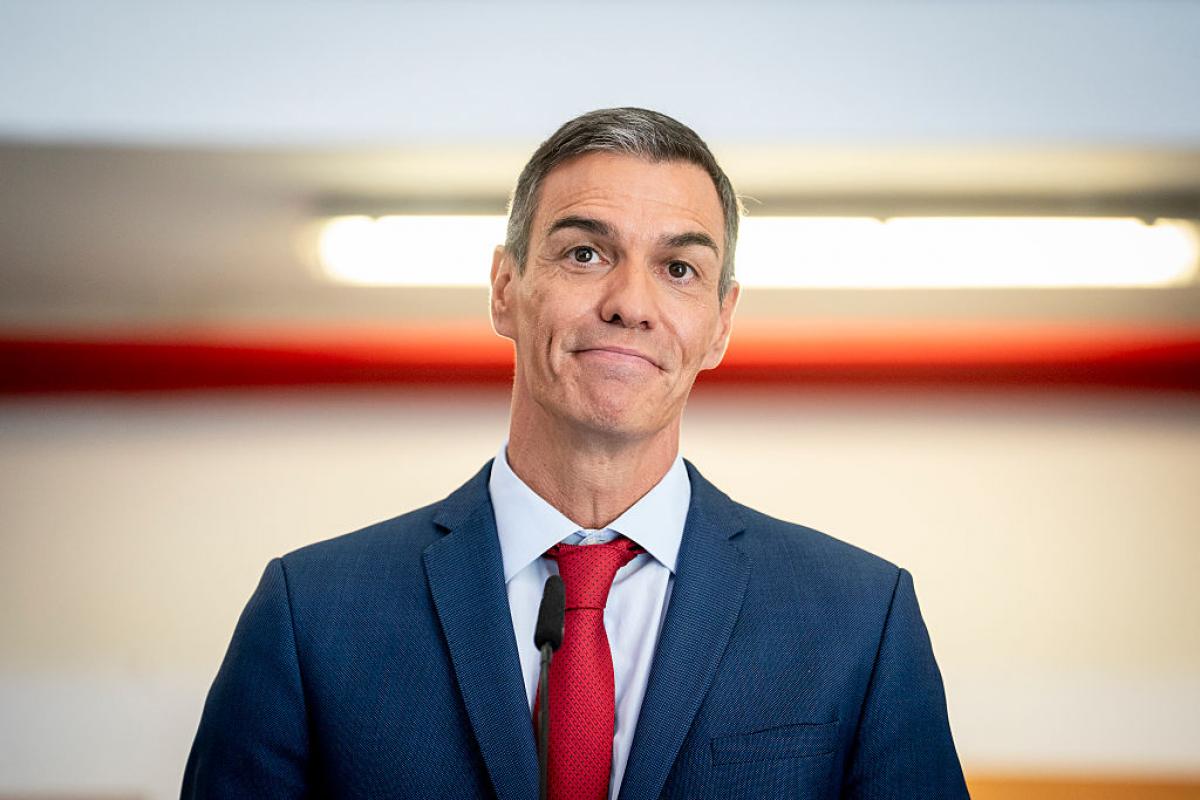 Pedro Sánchez, fotografiado el 17 de septiembre de 2025 en Getafe.