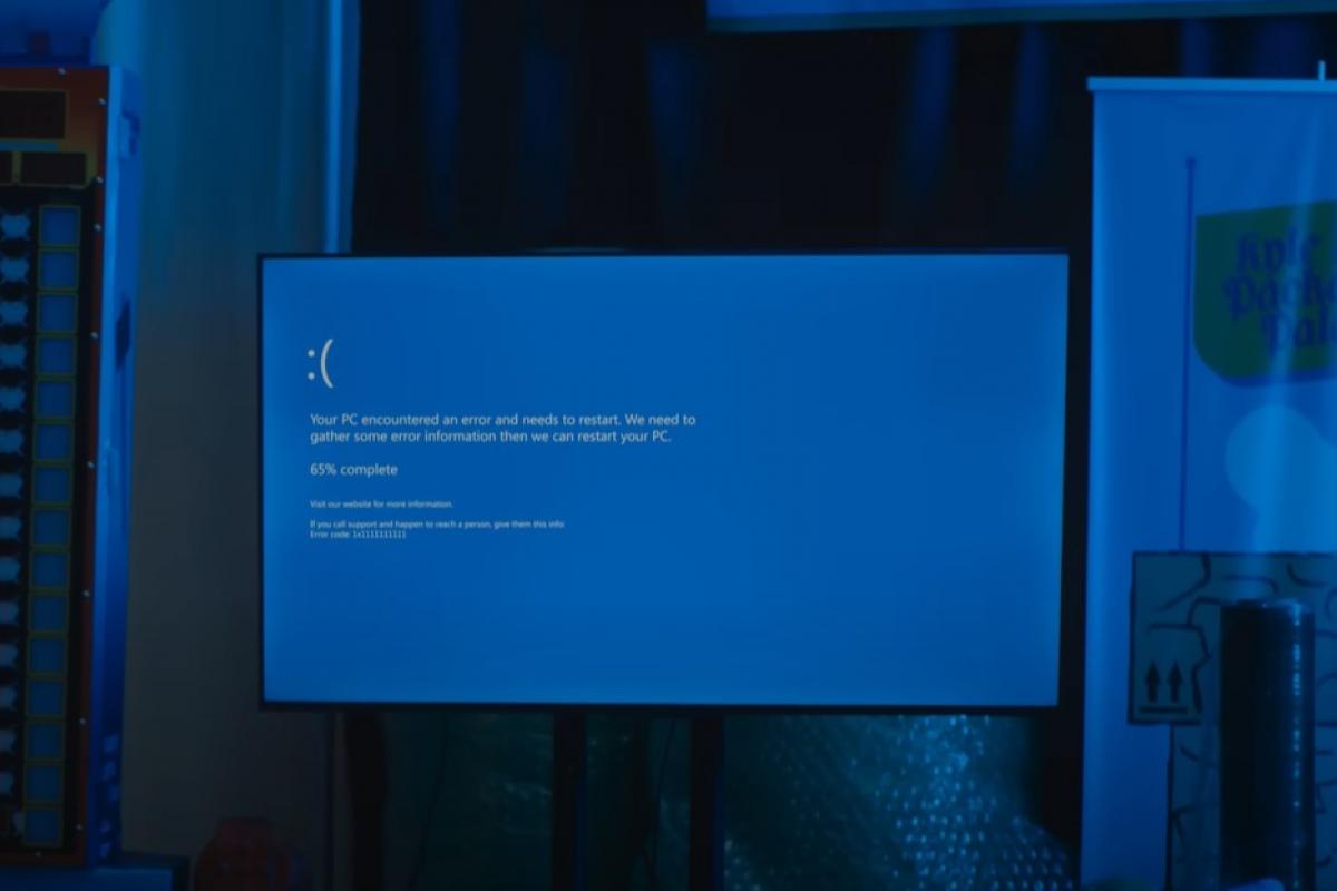 Captura del 'spot' de Apple en YouTube.