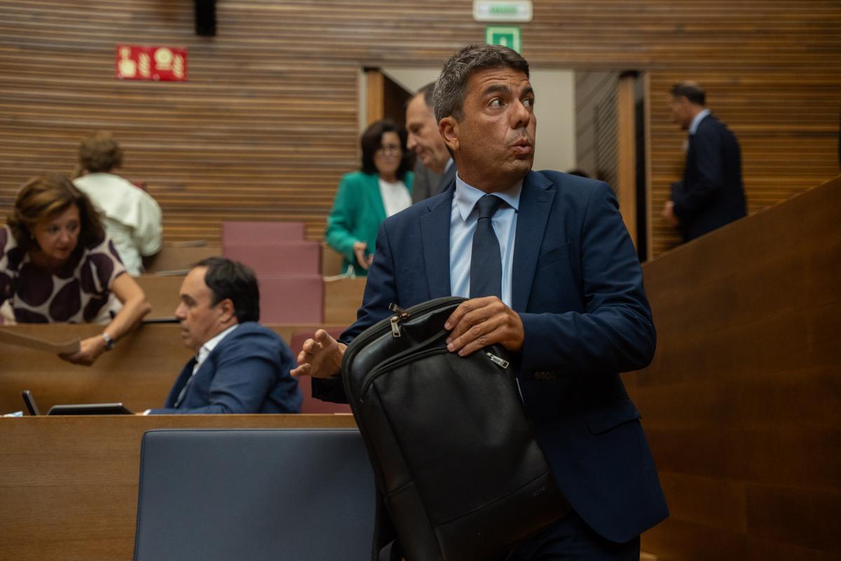 El president de la Generalitat Valenciana, Carlos Mazón, en una imagen de archivo.