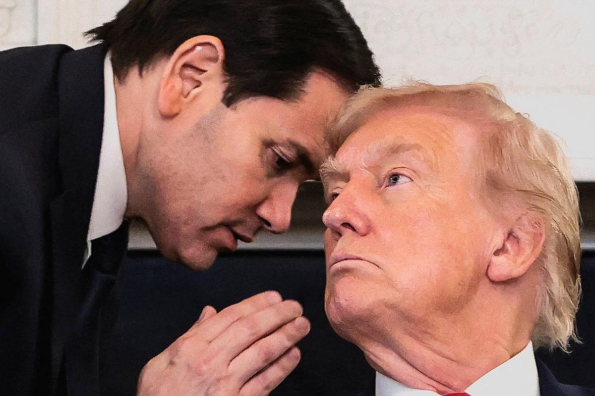 Marco Rubio susurra a Donald Trump que el alto al fuego en Gaza podría estar cerca.