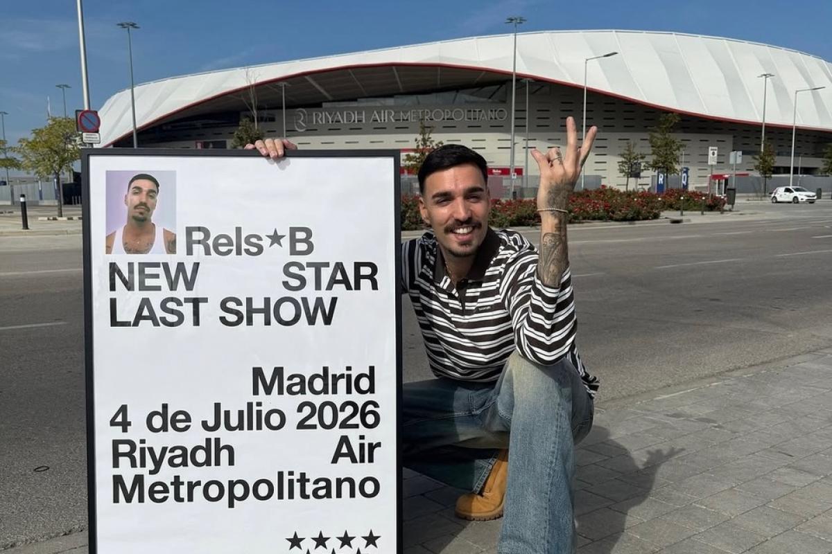 Rels B anuncia concierto en julio en Madrid.