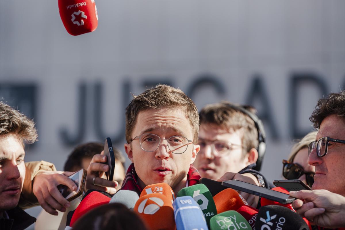 El fundador de Podemos y Más Madrid, Íñigo Errejón.